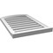Ekena Millwork Arch Top Surface Mount PVC Gable Vent w/ 2"W x 2"P Brickmould Sill Frame, 20"W x 28"H GVPAR20X2803SN - alternate 2